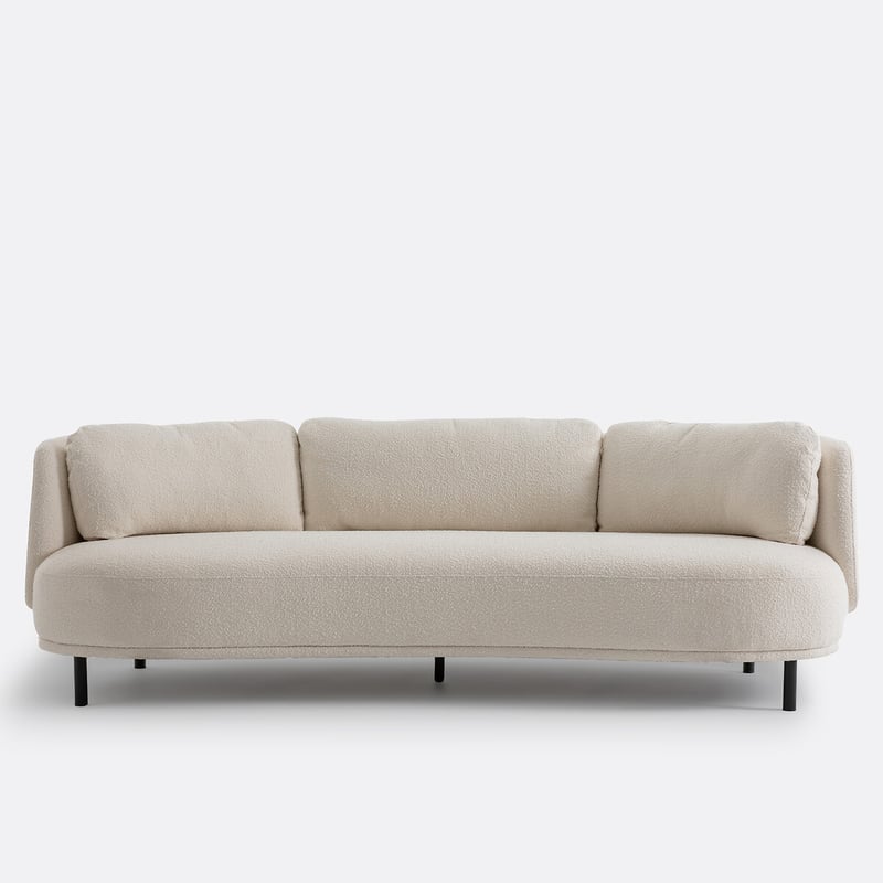 5-sitzer-sofa, Bouclé, Aro