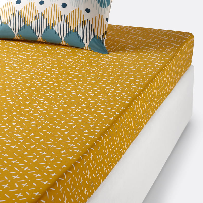 La Redoute Interieurs Bedrucktes Fixleintuch Cool