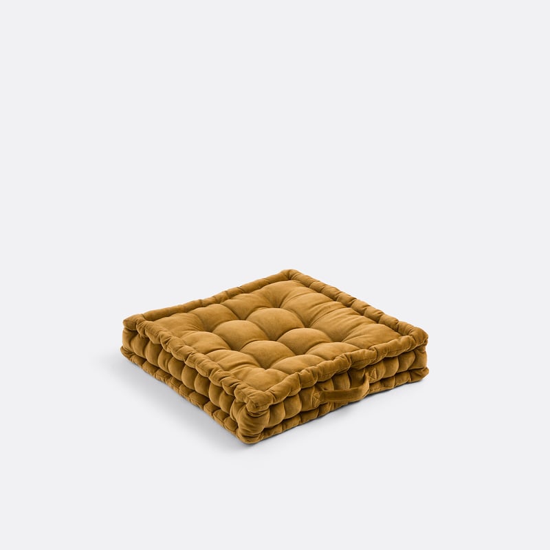 La Redoute Interieurs Bodenkissen Giroli 50x50 Cm, Aus Velours