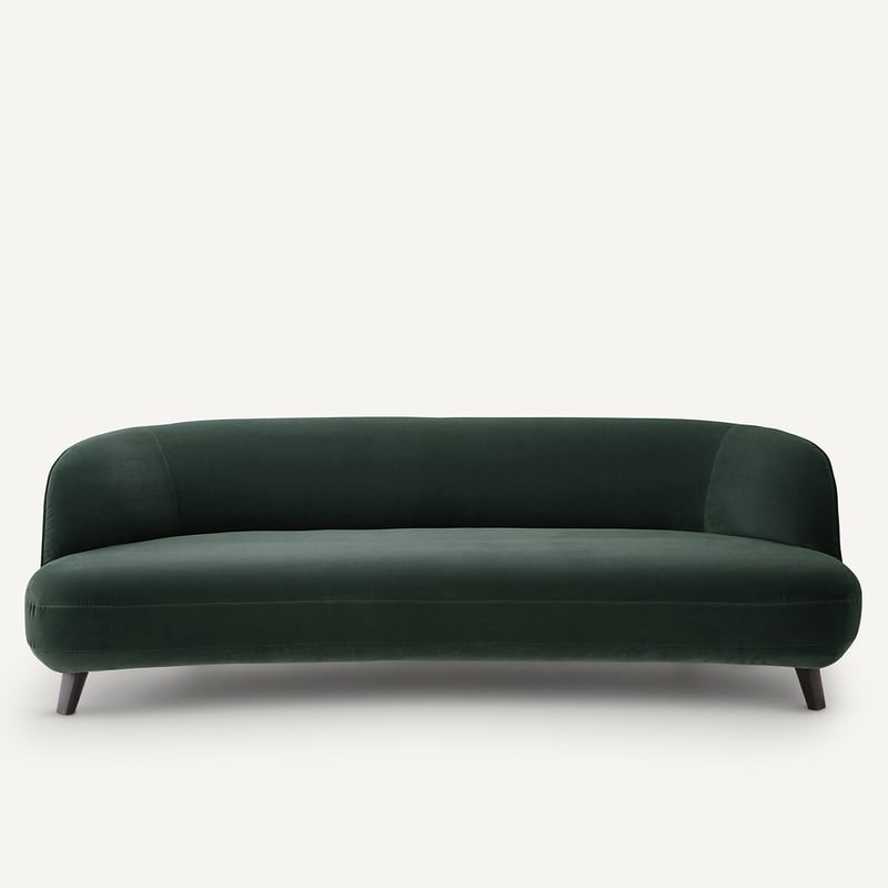 Am.pm X Emmanuel Gallina 5-sitzer-sofa, Samt, Rosebury, Design Emmanuel Gallina