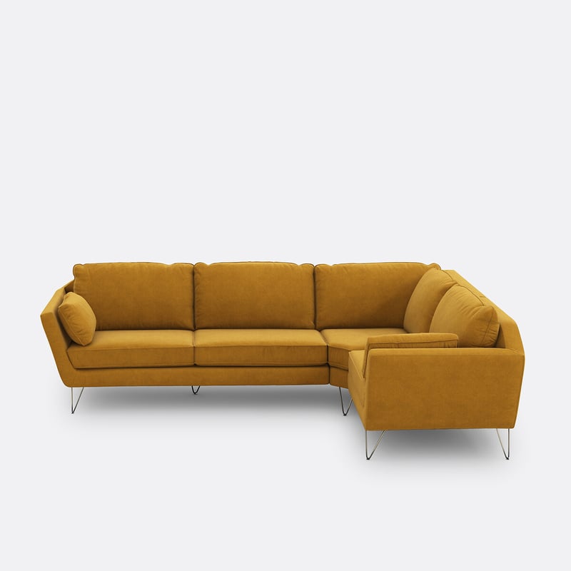 Xl-ecksofa Topim, Samt
