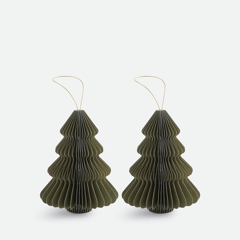 La Redoute Interieurs 2er-set Zusammenklappbare Weihnachtsbäume, Höhe 15 Cm, Caspar