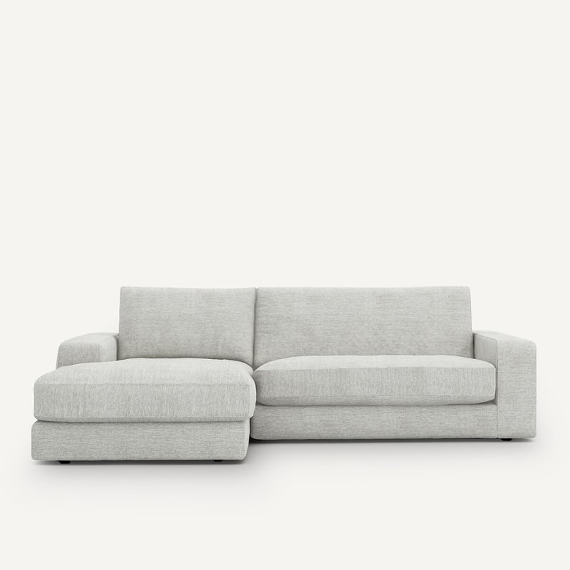 Am.pm Ecksofa Skander, Jaspé-stoff