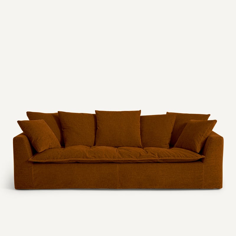 Am.pm Sofa Aus Chenille-velours, Otavia