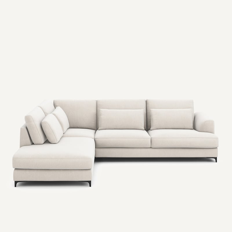 Am.pm Sofa Linke Ecke Conv Velours Chenille, Marsile