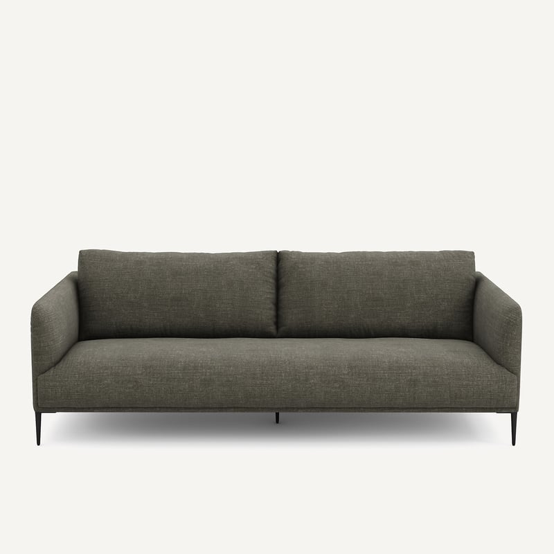 Am.pm X Emmanuel Gallina Sofa Aus Baumwolle Und Leinen, Oscar, Design Emmanuel Gallina