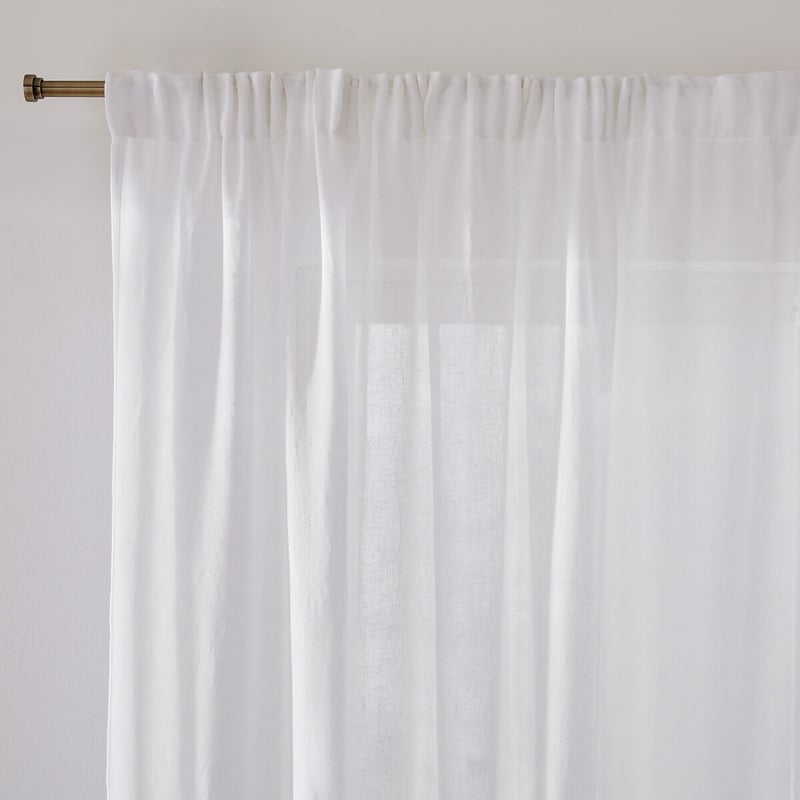 La Redoute Interieurs Vorhang Aron Aus Polyester Und Leinen, Mit Kräuselband Und Wave-faltung
