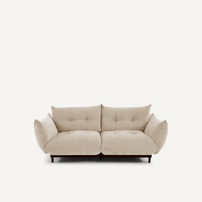 Am.pm Kompaktes 3-sitzer-sofa Aus Polyester-baumwolle, Vitoria