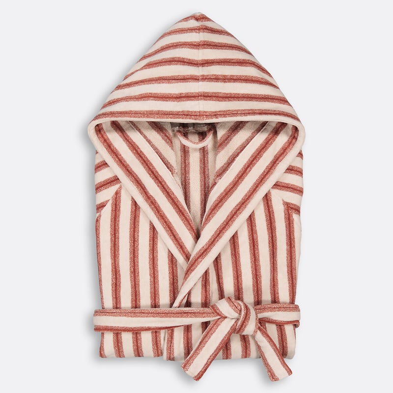 La Redoute Interieurs Bademantel Makeba Mit Kapuze, Aus Veloursfrottee