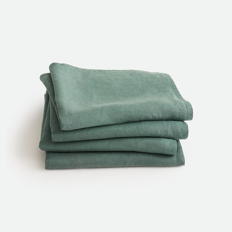 La Redoute Interieurs 4er-pack Servietten Victorine, Gewaschenes Leinen