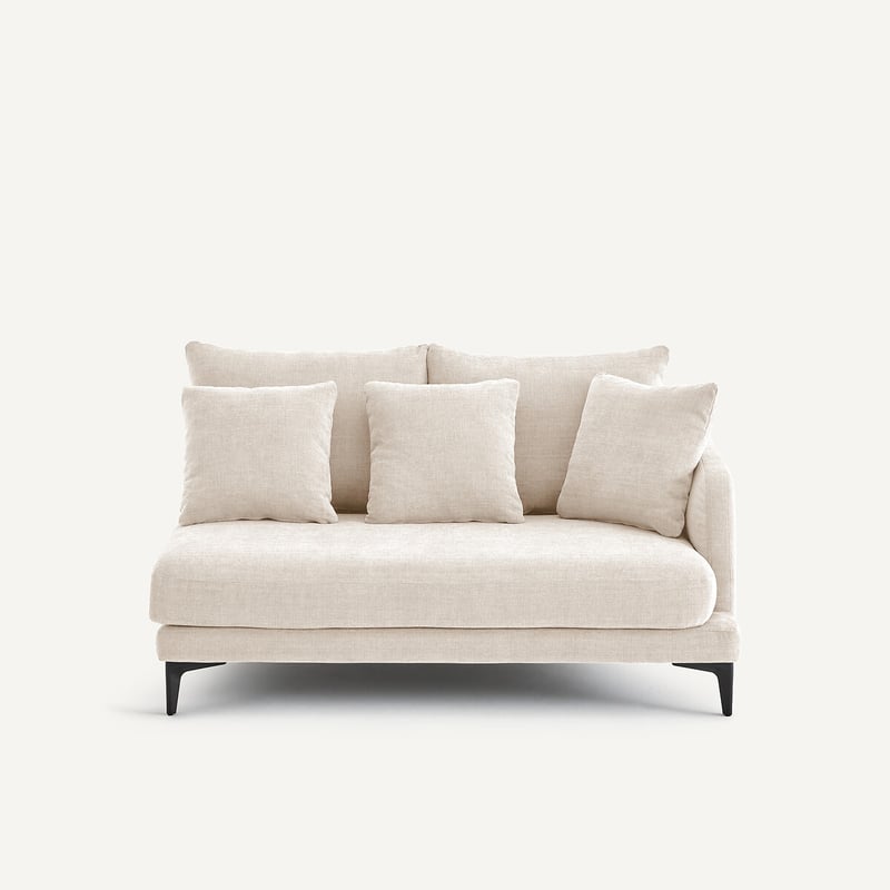 Am.pm X Emmanuel Gallina Halbsofa 2-sitzer Aus Polyester-baumwolle, Moderniste, Design Emmanuel Gallina