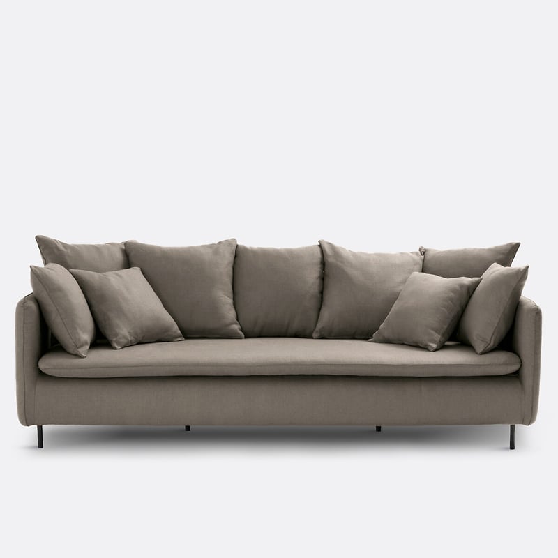 Sofa Aus Leinen Und Viskose, 3- Oder 5-sitzer, Ivete