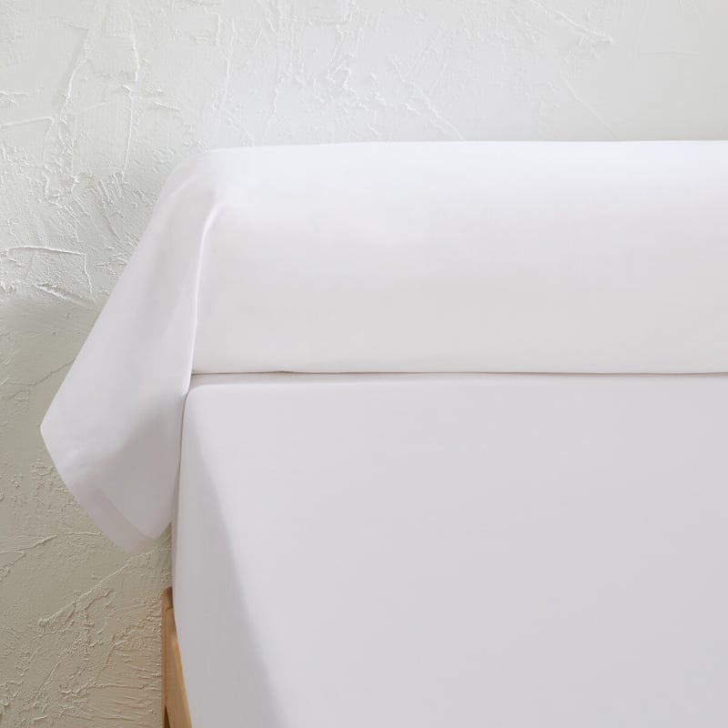 La Redoute Interieurs Nackenrollenbezug Scenario, Uni, Perkal Aus Bio-baumwolle