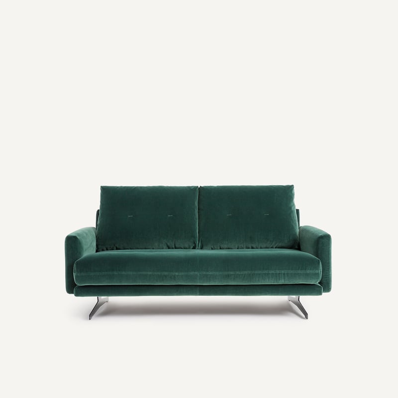Am.pm 2-sitzer-sofa Aus Samt, Delicato