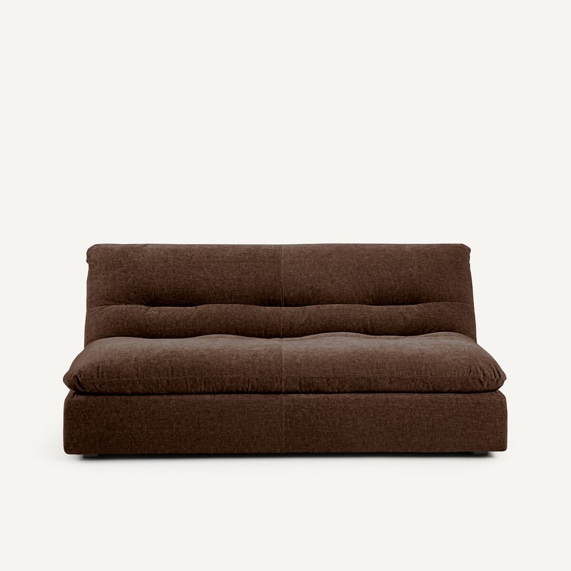 Am.pm 3p-sofa, Modular, Aus Chenille-samt, Giuliano
