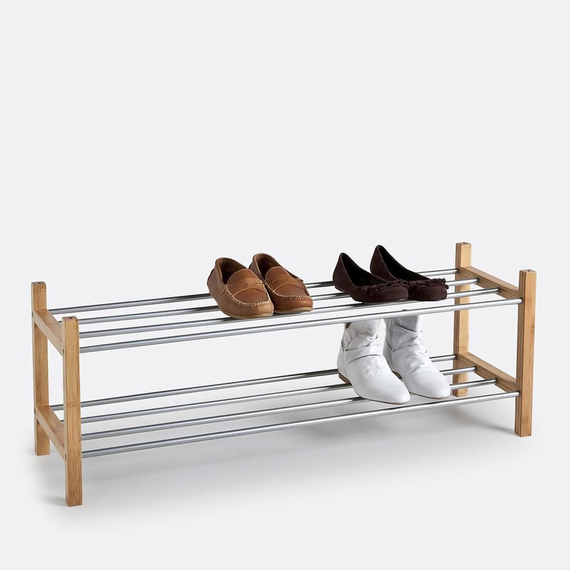 So'home Schuhregal Bamboo Mit 2 Böden