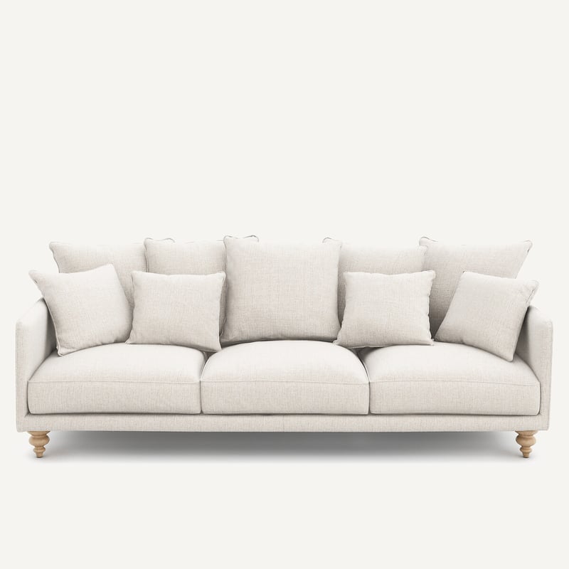 Am.pm 3-, 4- Oder 5-sitzer-sofa, Aus Jaspé-stoff, Lazare