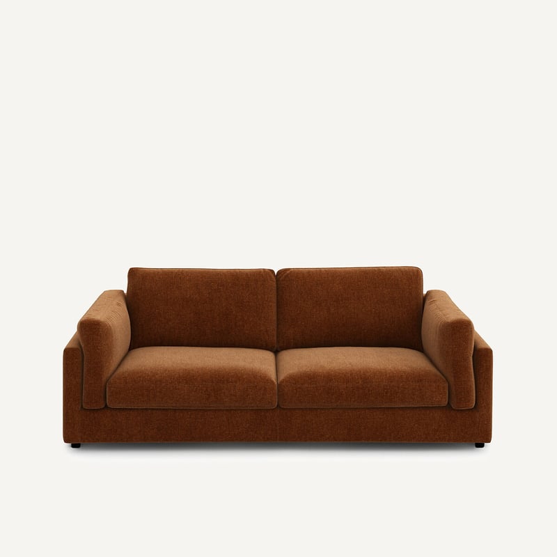 Am.pm Schlafsofa Aus Chenille-samt, César