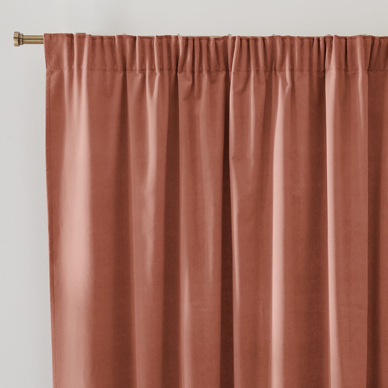 La Redoute Interieurs Vorhang Aus Samt, Mit Kräuselgalon Und Wave, Velvet