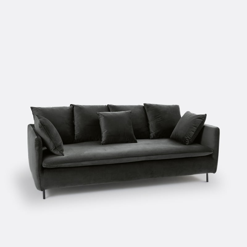 Sofa Ivete, 3- Oder 5-sitzer, Samt