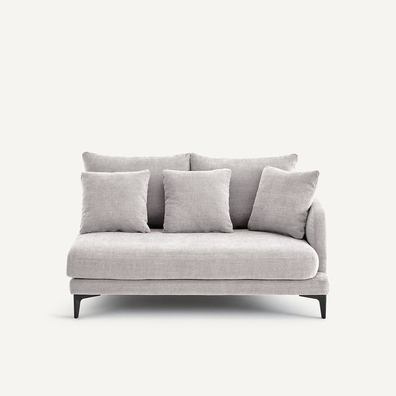 Am.pm X Emmanuel Gallina Halbsofa 2-sitzer Aus Polyester-baumwolle, Moderniste, Design Emmanuel Gallina