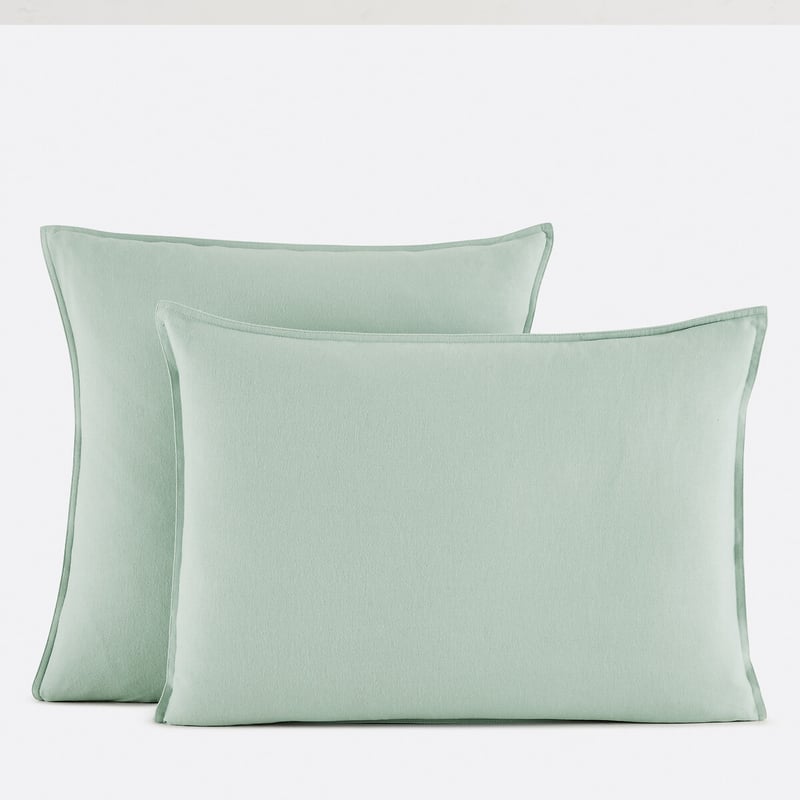 La Redoute Interieurs Kissenbezug Clara, Baumwollflanell
