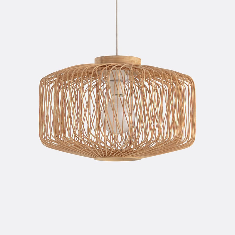 Hängeleuchte Yaku, Bambus, Ø 44 Cm
