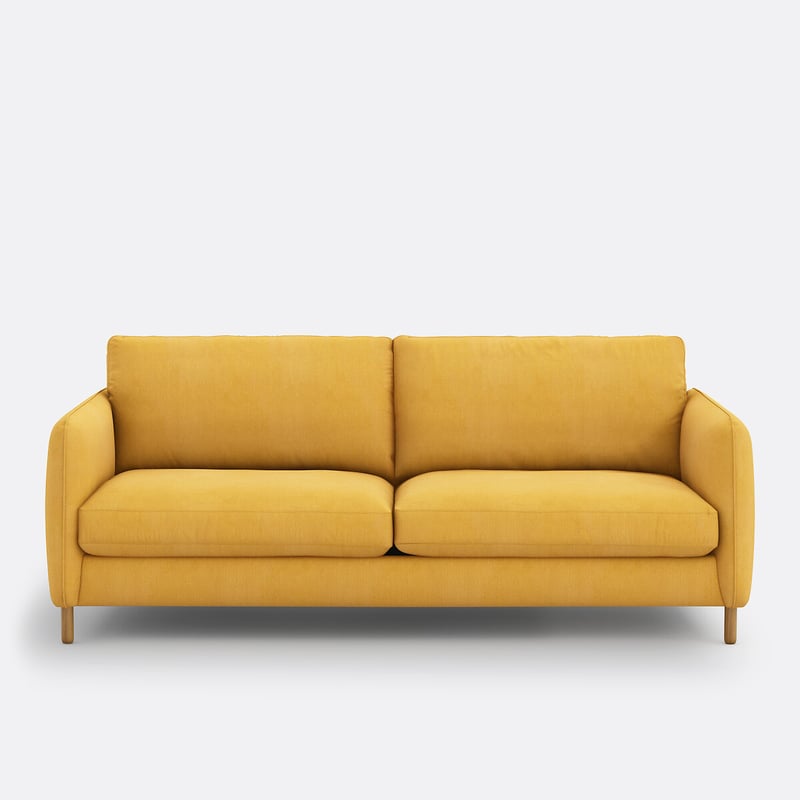 Sofa, 2-, 3- Oder 4-sitzig, Umwandelbar, Aus Baumwolle Und Leinen, Loméo