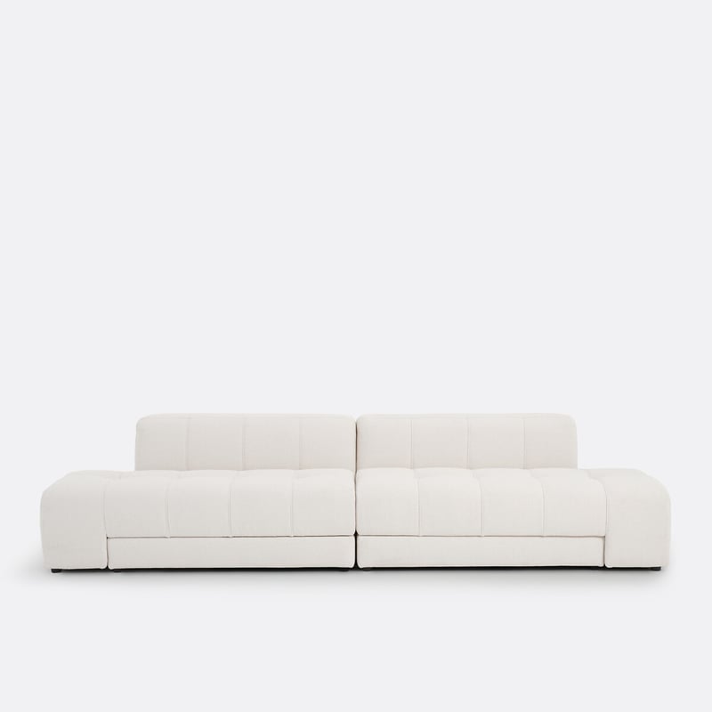 Sofa, Gerade, 5-sitzig, 4 In 1, Aus Feinem Bouclé, Fano