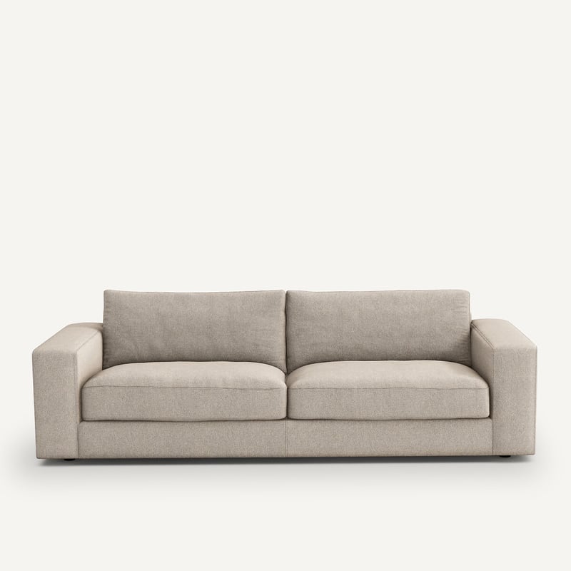 Am.pm Sofa Skander, Strukturgewebe Viskose/leinen