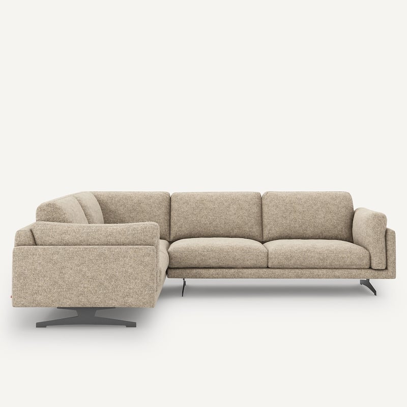 Am.pm Ecksofa Cesar Aus Baumwollmischgewebe
