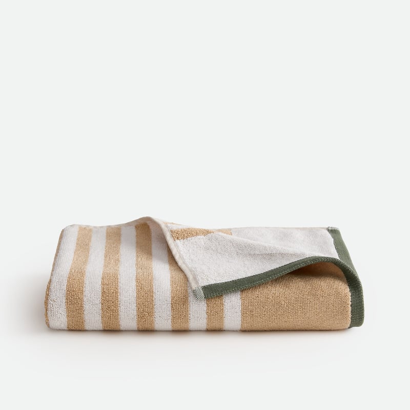 La Redoute Interieurs Gestreiftes Badetuch Calanques Aus Frottee, 500 G/m²