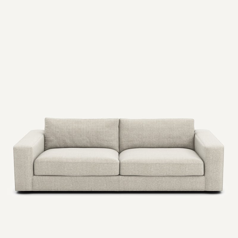 Am.pm 3- Oder 4-sitzer-sofa Skander, Jaspé-stoff