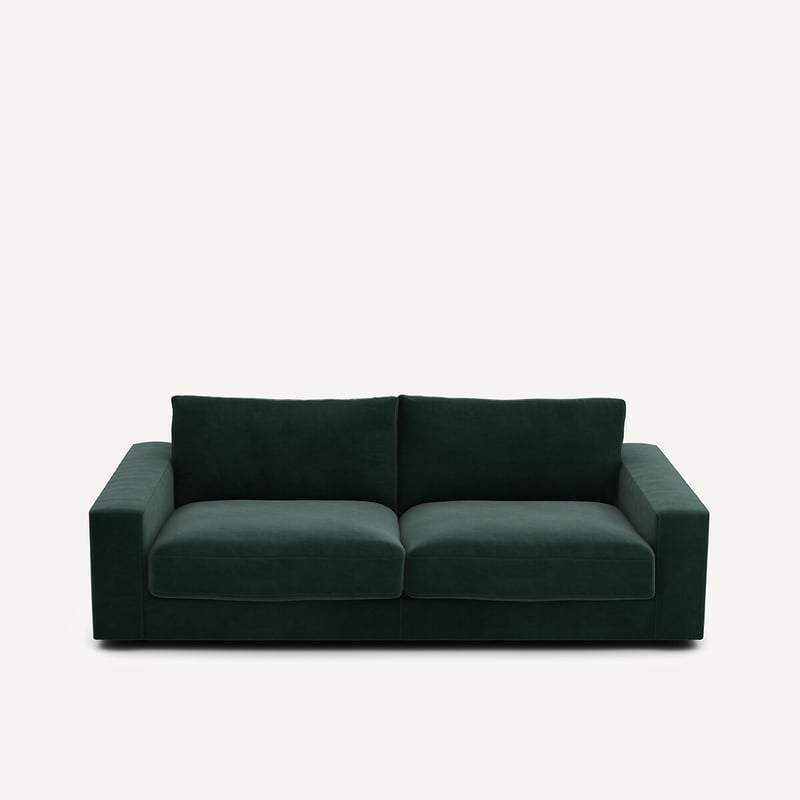 Am.pm 3-sitzer-sofa, Samt, Skander