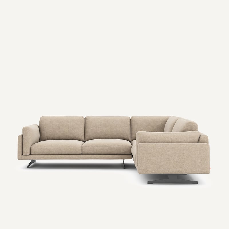 Am.pm Ecksofa Cesar Aus Baumwollmischgewebe