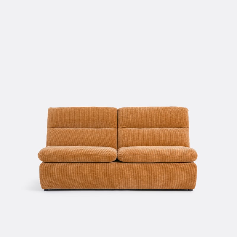 Sofa Aus Geprägtem Velours Mit 2 Sitzplätzen Erable