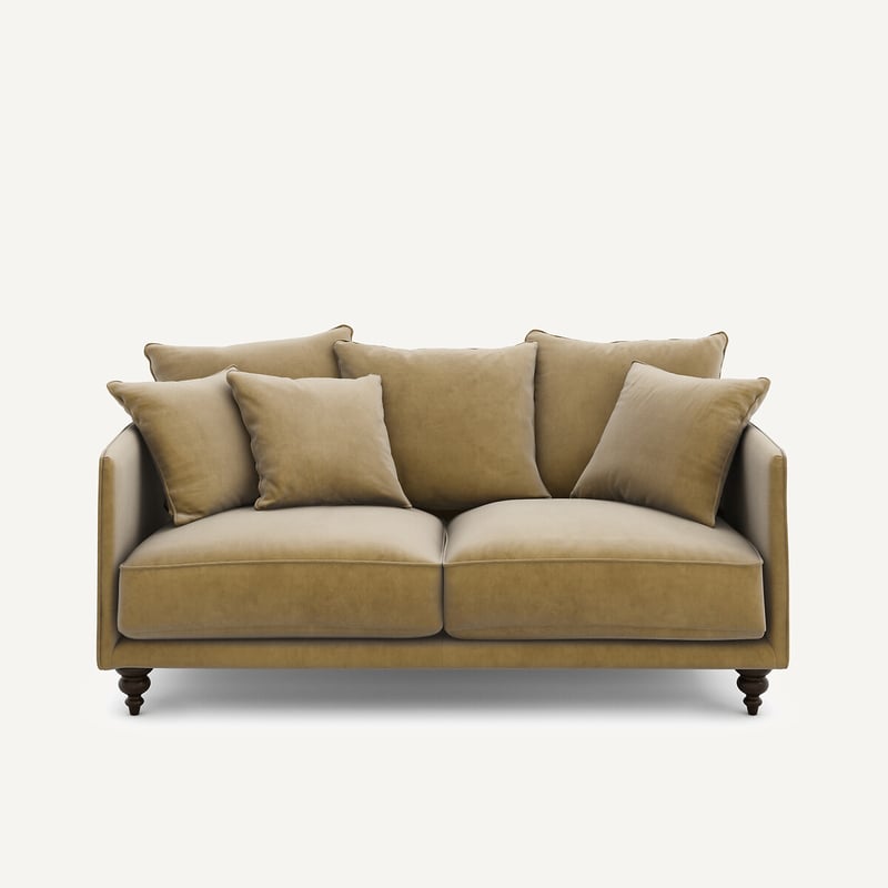 Am.pm Sofa 3p Compact Velours, Lazare