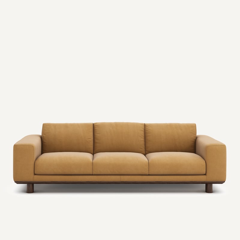 Am.pm Sofa Aus Leinenvelours, Cerea
