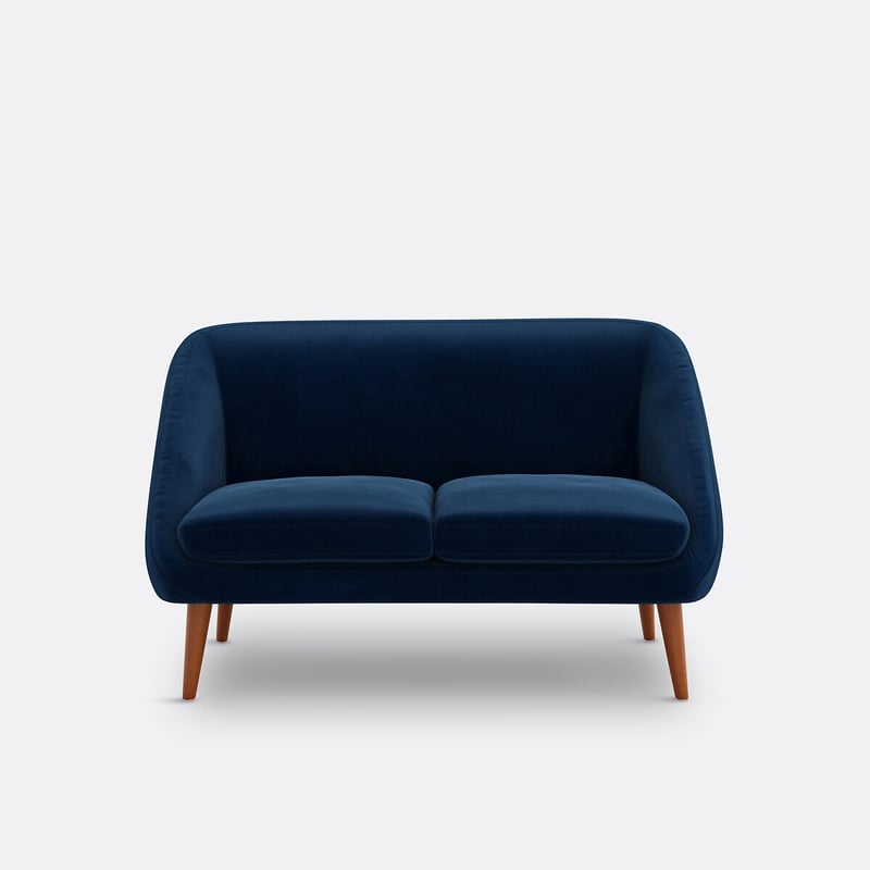 2-sitzer-sofa Séméon, Samt