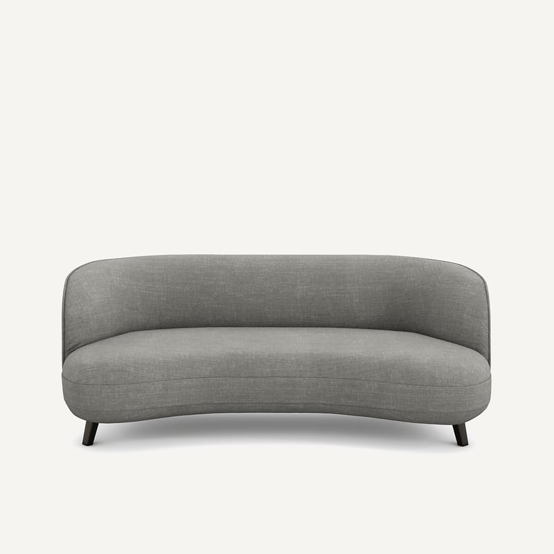 Am.pm X Emmanuel Gallina 3-sitzer-sofa Aus Baumwolle Und Leinen, Rosebury, Design Emmanuel Gallina