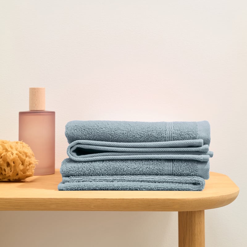 La Redoute Interieurs 4er-pack Gästehandtücher Zavara Aus Frottee, 600 G/m²