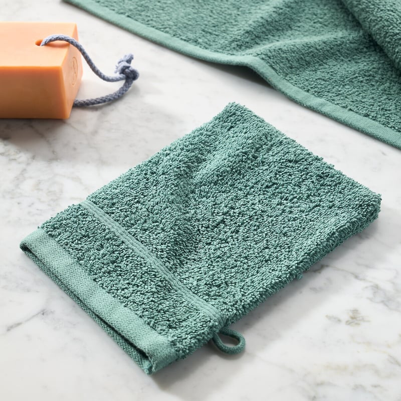 La Redoute Interieurs 4er-pack Waschlappen Zavara, Schlingenfrottee