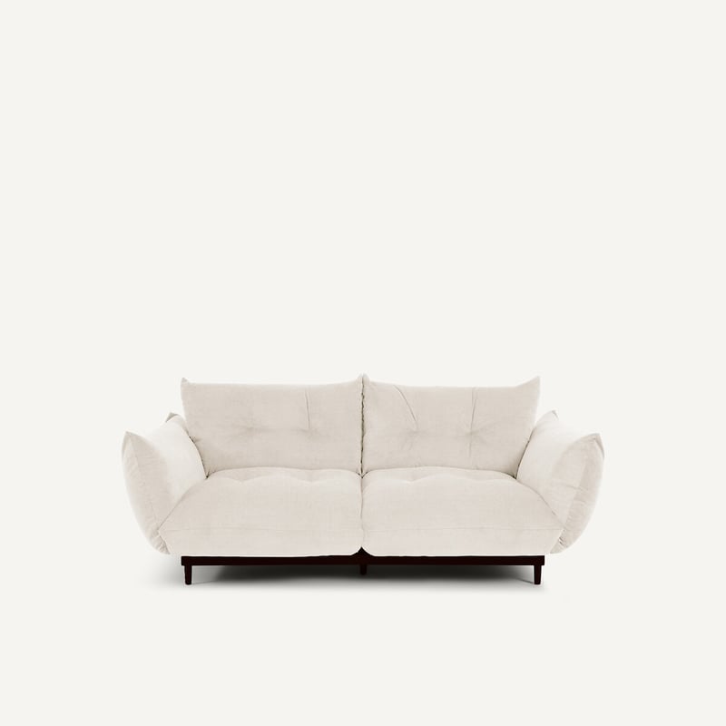 Am.pm Kompaktes Sofa, 3-sitzer, Aus Polyester-mischgewebe, Vitoria