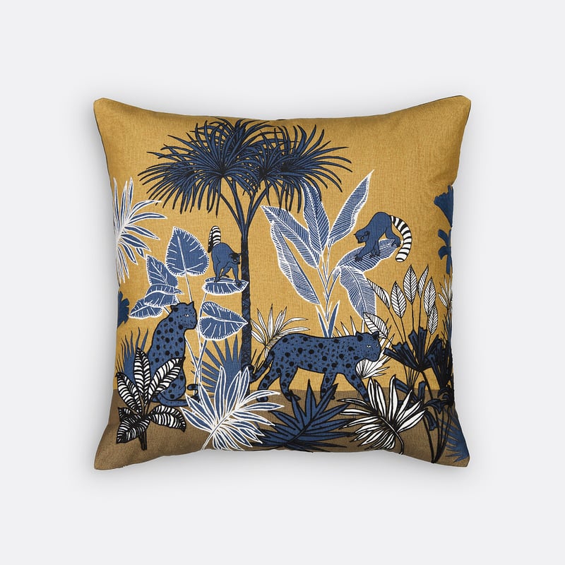 La Redoute Interieurs Bestickter Kissenbezug Malacca, 45 X 45 Cm