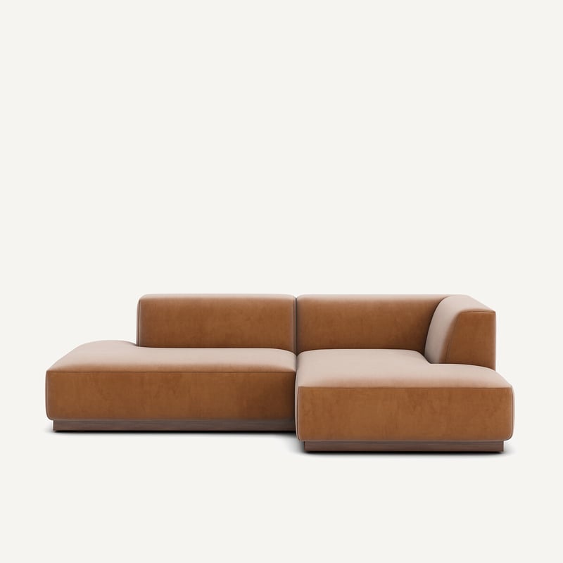 Am.pm Ecksofa Jacopo Mit Ecke Rechts, Samt