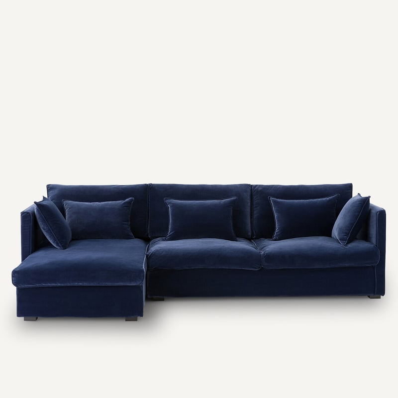 Am.pm Ecksofa Camille, Samt