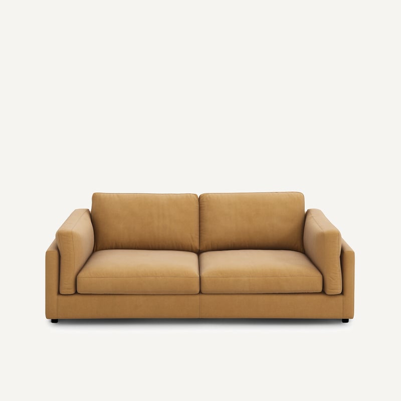 Am.pm Schlafsofa César, Leinensamt