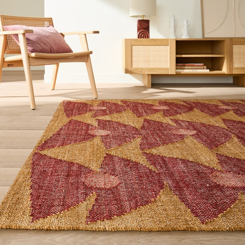 Teppich Aus 89% Jute, Lassan