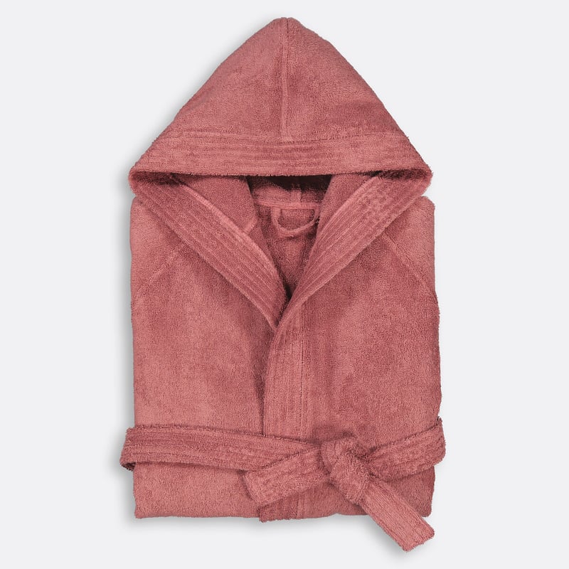 La Redoute Interieurs Kapuzen-bademantel Haxel, Baumwollfrottee 450 G/m2