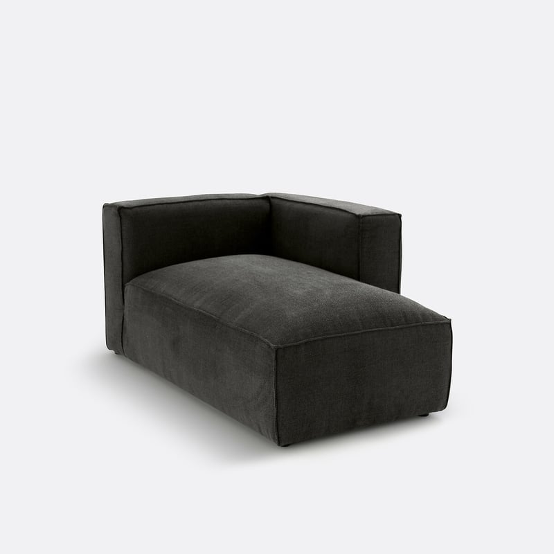 Meridianelement Seven Für Modulares Sofa, Aus Strukturgewebe